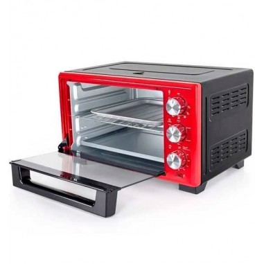 Horno Eléctrico Oster 22L Rojo Horno Eléctrico Oster 22L Rojo