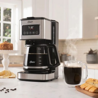 CAFETERA OSTER 12 TAZAS PANTALLA TACTIL CAFETERA OSTER 12 TAZAS PANTALLA TACTIL