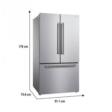 Heladera Oster French Door F/S 574Lts...