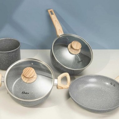 Set de Ollas de Cocina Oster 4 piezas
