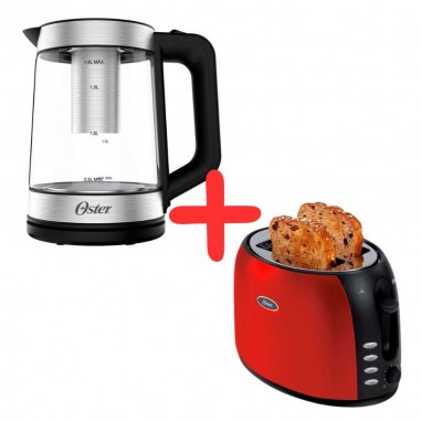 COMBO Oster Hervidora 1.8Lts +...
