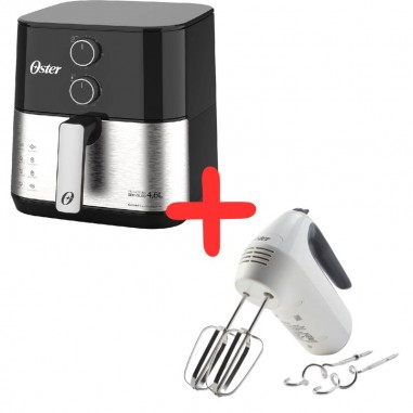 COMBO Oster Freidora Compact 4.6L...