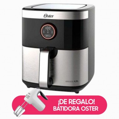 Freidora Sin Aceite 2 en 1 Black&Inox Freidora Sin Aceite 2 en 1 Black&Inox