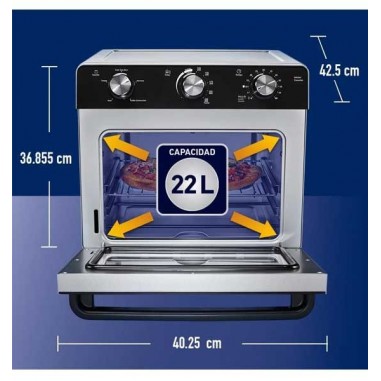 Horno con freidora de aire Oster®