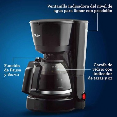 Cafetera Oster® de 5 tazas. Tienda oficial en Paraguay Cafetera Oster® de 5 tazas. Tienda oficial en Paraguay
